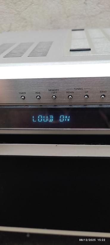 ses sistemi: Denon DRA-F101 AM/FM Stereo Receiver + orijinal pult - Kompakt “slim” — 9
