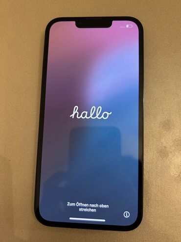 Apple iPhone: IPhone 13, 128 GB, Midnight, Barmaq izi, Face ID