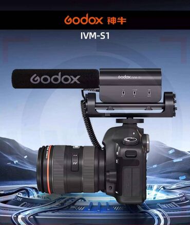 instax mini бишкек: Накамерный микрофон-пушка Godox IVM-S1 для видео, цифровых компактных