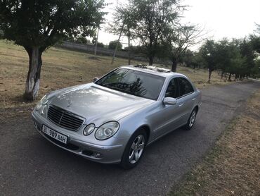 машина нарын: Mercedes-Benz E 260: 2002 г., 2.6 л, Автомат, Бензин, Седан