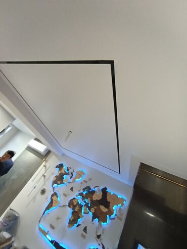 Натяжной потолок: Натяжной потолок Глянцевое, Матовое, 3D потолки Бесплатный замер, Гарантия, Монтаж — 14