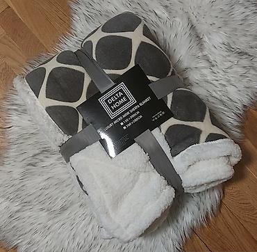 Ćebad i pokrivači: DELTA HOME Luxury Micro Mink-Sherpa ćebe Dimenzija 200x200 - Tip — 16