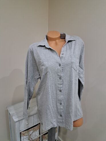 zimski kaputi sa krznom: 2XL (EU 44), Cotton, Single-colored, color - Grey