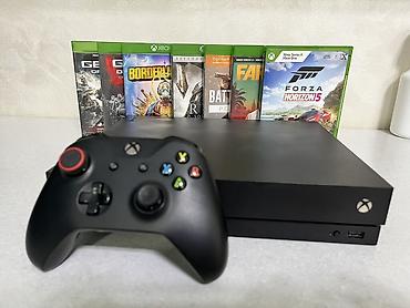 xbox one fat: Игровая консоль Xbox One X (черный цвет) с комплектом игр и — 2