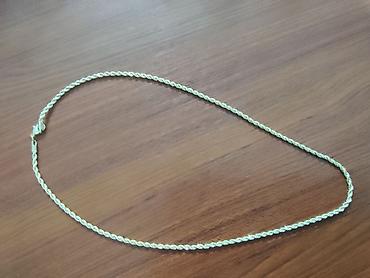Колье: Qızılı rəngli zəncir boyunbağı - Klassik “rope/halqa-büklüm” forması — 4