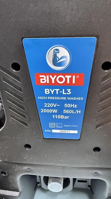 Все для дома и сада: Аппарат высокого давления BIYOTI BYT‑L3 - Электропитание: 220 В, 50 — 4