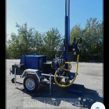 гидротаранный насос купить: Передвижная буровая установка на прицепе - Назначение: бурение