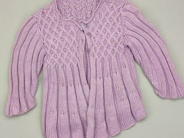 sweterek ażurowy na guziki: Sweatshirt, 4-5 years, 104-110 cm, condition - Good