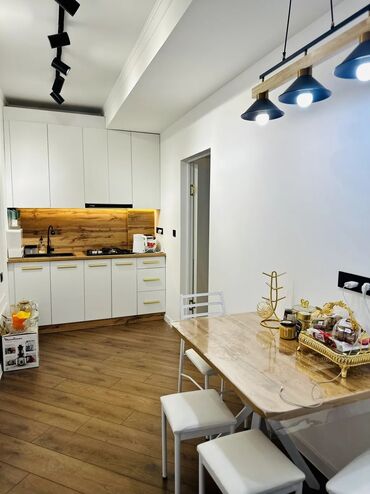 сдается 2 комнатная квартира в джале: 2 комнаты, 40 м², Элитка, 5 этаж, Дизайнерский ремонт
