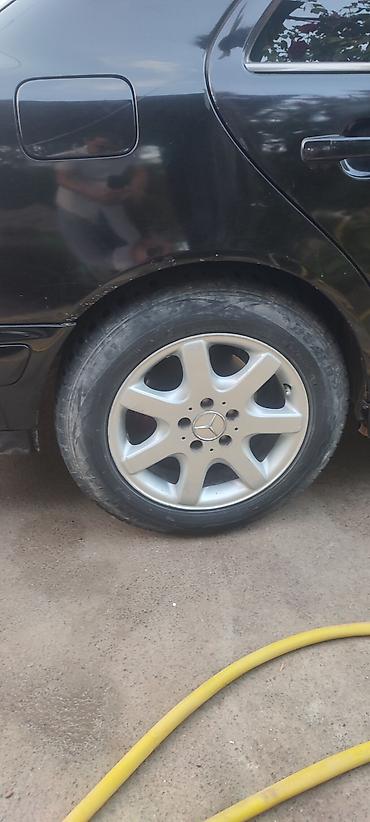 Шины и диски: Литые Диски R 16 Mercedes-Benz, Комплект, отверстий - 5, Б/у — 1