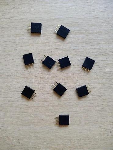 viler goblen: KONEKTOR ZA LEMLJENJE 1X3 PIN 2.54 ŽENSKI LEMNA LETVICA SET | Lemna — 2