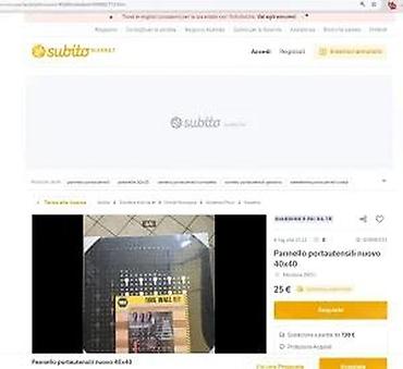 Ostali pribor i dodaci za alate: TOOL WALL KIT – zidni panel za alat, 40 x 40 cm - Zidni perforirani — 12