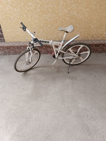 трехколесный велосипед с надувными колесами: Все родное котался месяц корейское 26 размер колес бу немножко уступлю