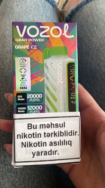 tüstü: Vozol Gear Buzlu üzümlü satıram 20min tüstüdür 2 tüstü çekilib oda