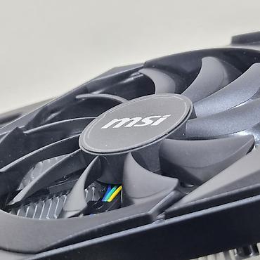 Комплектующие для ПК: Видеокарта для ПК, Новый, MSI, GeForce RTX, 6 ГБ — 8