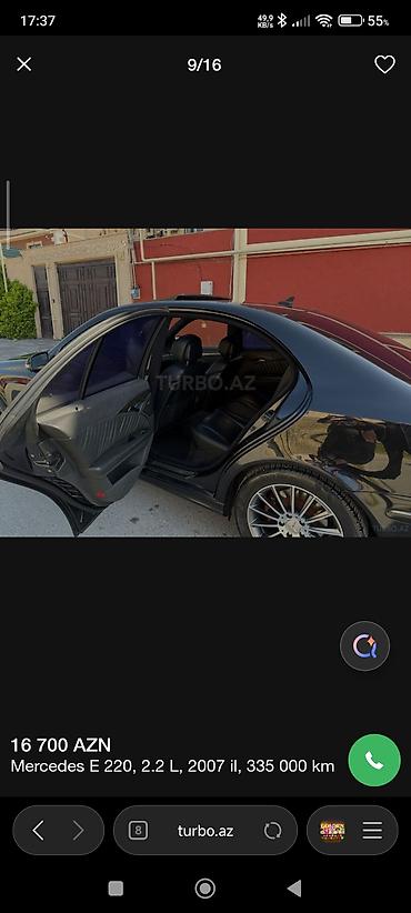 w212 mercedes: Mercedes-Benz E 220: 2.2 l | 2007 il Sedan — 6