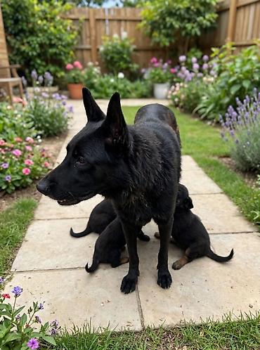k9 it: Alman çoban iti, 2 ay — 1