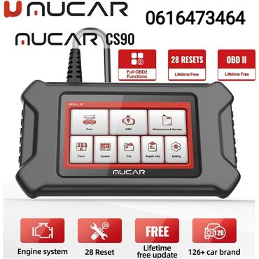 Auto oprema: MUCAR MUCAR CS90 Profesionalna Full OBD2 Auto Dijagnostika — 2