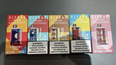 qəlyan satılır: Elfbar TE6000 Elfbar Pi9000 Topdan satiram Minimum sifariw 50 eded
