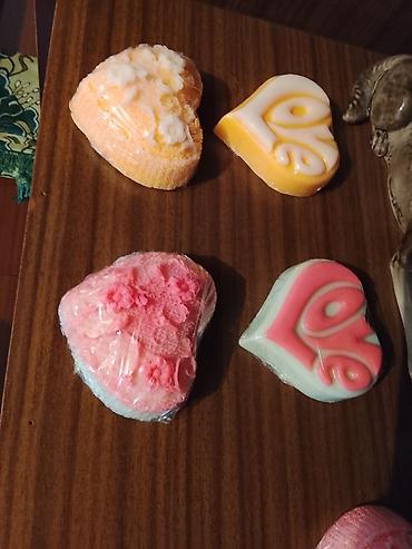 Подарки и сувениры: Ажурное фигурное мыло «Сердце» - Ручная работа, форма в виде сердечка — 8