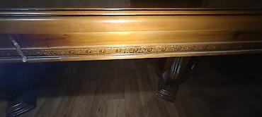 Столы и стулья для зала: Стол и стул для зала, Б/у, цвет - Коричневый — 15