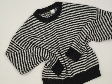 sweter w paski h: Sweter damski, H&M, rozmiar S