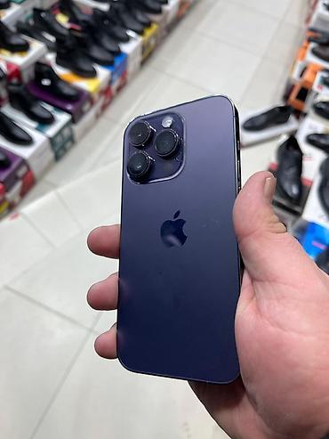 Apple iPhone: IPhone 14 Pro, 256 GB, Deep Purple, Face ID — 17