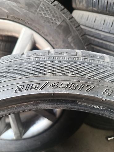 41 5: Шины 215 / 45 / R 17, Зима, Б/у, 1 шт, Легковые, Япония, GoodYear — 2