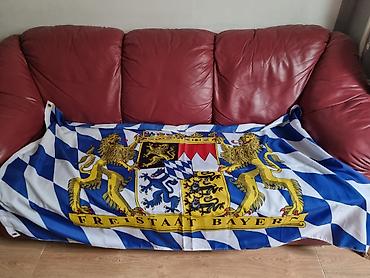 harmonike cena: Zastava Bavarske 150x90 cm – Freistaat Bayern - Velika bavarska — 3