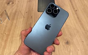 iphone 15 max: IPhone 15 Pro Max (синий титановый) ЗВОНИТЕ ВОЦАП СРОЧНО ПРОДАЮ - — 1