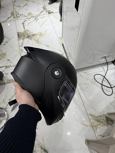moto mator: Motodəbilən tam üzlü kaska – mat qara - Tip: Full-face motosiklet — 4