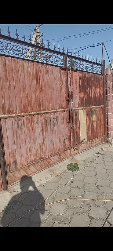продаю транзбой: Металлические распашные ворота с калиткой ВОРОТА КАЧЕСТВЕННЫЙ ЖАСАЛГАН — 5
