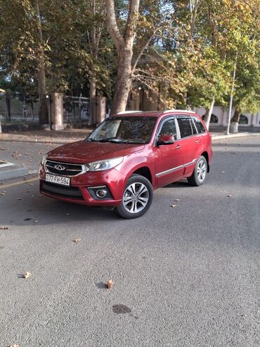Chery: Chery Tiggo (T11) krossover - Kuzov: 5 qapılı, tünd qırmızı rəng - — 6