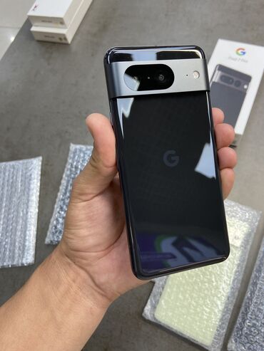 алиса голосовой помощник купить в бишкеке: Google Pixel 8, Колдонулган, 128 ГБ, түсү - Кара, 1 SIM, eSIM