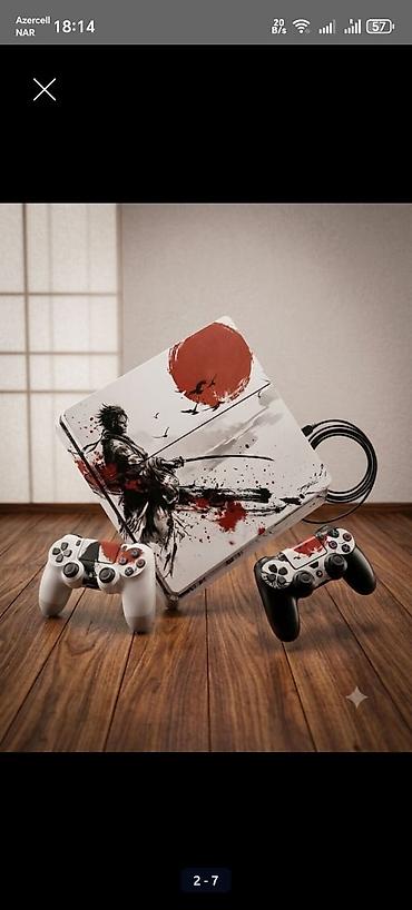 s26 ultra: PlayStation 4 slim 500 gb 2 ədəd A klass pult, vaxtım yoxdu — 1