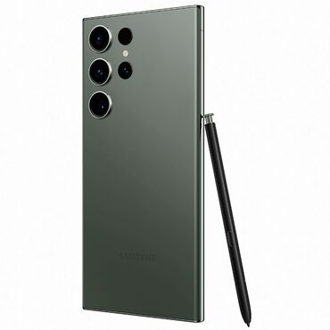 скупка компьютеры: Samsung Galaxy S23 Ultra, Колдонулган, түсү - Жашыл, eSIM