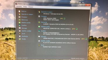 Desktop računari i radne stanice: Desktop lep i stabilan amd masina 100% ispravan procesor amd sempron — 13