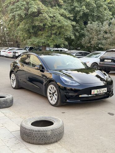 Tesla: Tesla Model 3: 2022 г., Автомат, Электромобиль, Седан at lalafo.kg — 3 Tesla: Tesla Model 3: 2022 г., Автомат, Электромобиль, Седан — 3