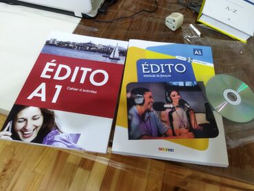 Fransızca lüğət və Edito A 1. hər 2 kitab yenidir açılmayıb