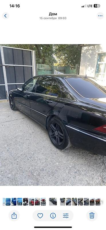 Продажа авто: Mercedes-Benz S-Class: 2003 г., 3.2 л, Автомат, Дизель, Седан — 2