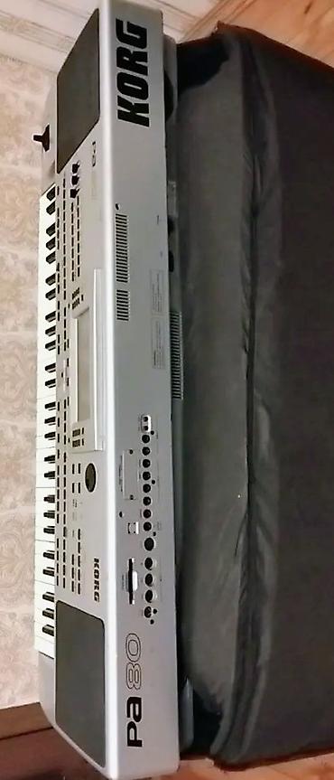 pdf indir: Korg Pa80 aranjor sintezator - 61 klaviş, sürüşmə tənzimləyicilər və — 2