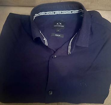 emperio armani: Köynək, Armani Exchange, S, rəng - Göy — 3