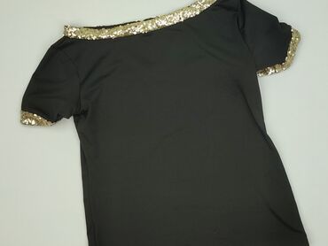 jakie rajstopy do srebrnej sukienki: Women's blouse, S (EU 36)