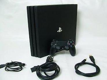 PS4 (Sony Playstation 4): U ponudi Sony PlayStation 4 PRO konzola u odličnom stanju. PS4 PRO — 22