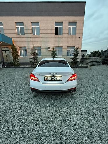салон g30: Genesis G70 — интерьер бизнес-класса - Роскошный салон из коричневой — 8
