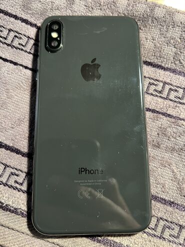 коробка на айфон: IPhone X, Б/у, 64 ГБ, Space Gray, Коробка, 100 %