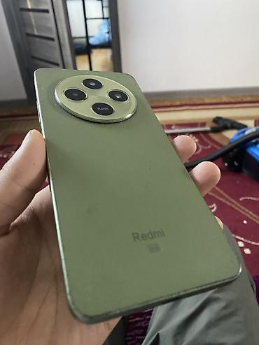 Redmi, Redmi 14C, Б/у, 128 ГБ, цвет - Зеленый, 1 SIM, 2 SIM