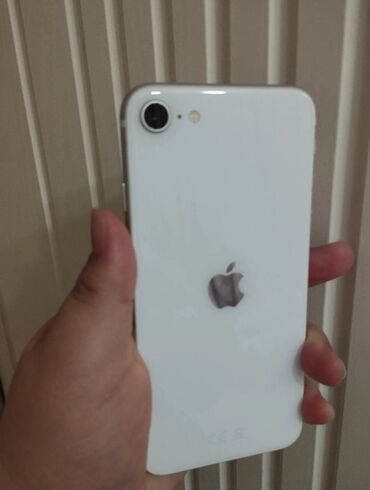 сколько стоит ipod: IPhone SE 2020, Колдонулган, 64 ГБ, Ак, Каптама, Куту, 93 %