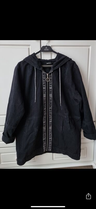 gödekçə: Женская куртка 4XL (EU 48), цвет - Черный