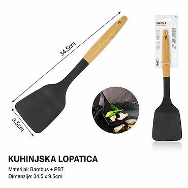 KMT Bambusova drška za lopaticu 2406963 Opis: - Kuhinjska lopatica sa na lalafo.rs KMT Bambusova drška za lopaticu 2406963 Opis: - Kuhinjska lopatica sa